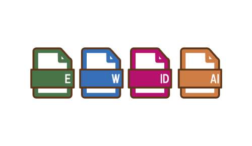データ変換 WordやAdobe製品でも自在に使えます